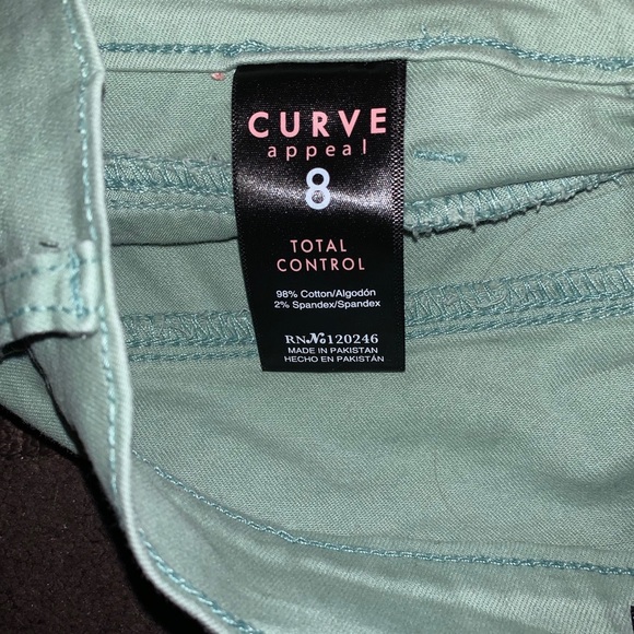 Army Green High-Waited Jeans - Picture 2 of 3